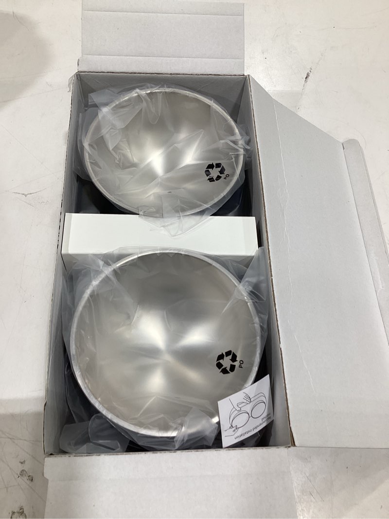 Condition photo showing Good Condition for petkit 304 stainless steel elevated cat bowls&dog bowls,raised cat food and water bowl set, non-slip, anti vomiting 15°tilted cat small animal plate