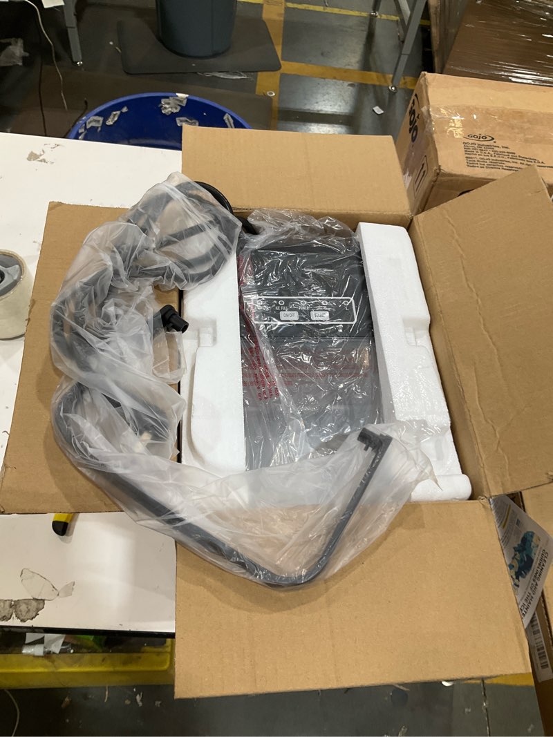 Condition photo showing Good Condition for countertop ice maker machine, 8 ice cubes in 6 mins, 26lb/day ice with 2 sizes- portable mini, energy saving & basket/scoop for home/party/travel/camping/bar,black dark black 26lbs/24h