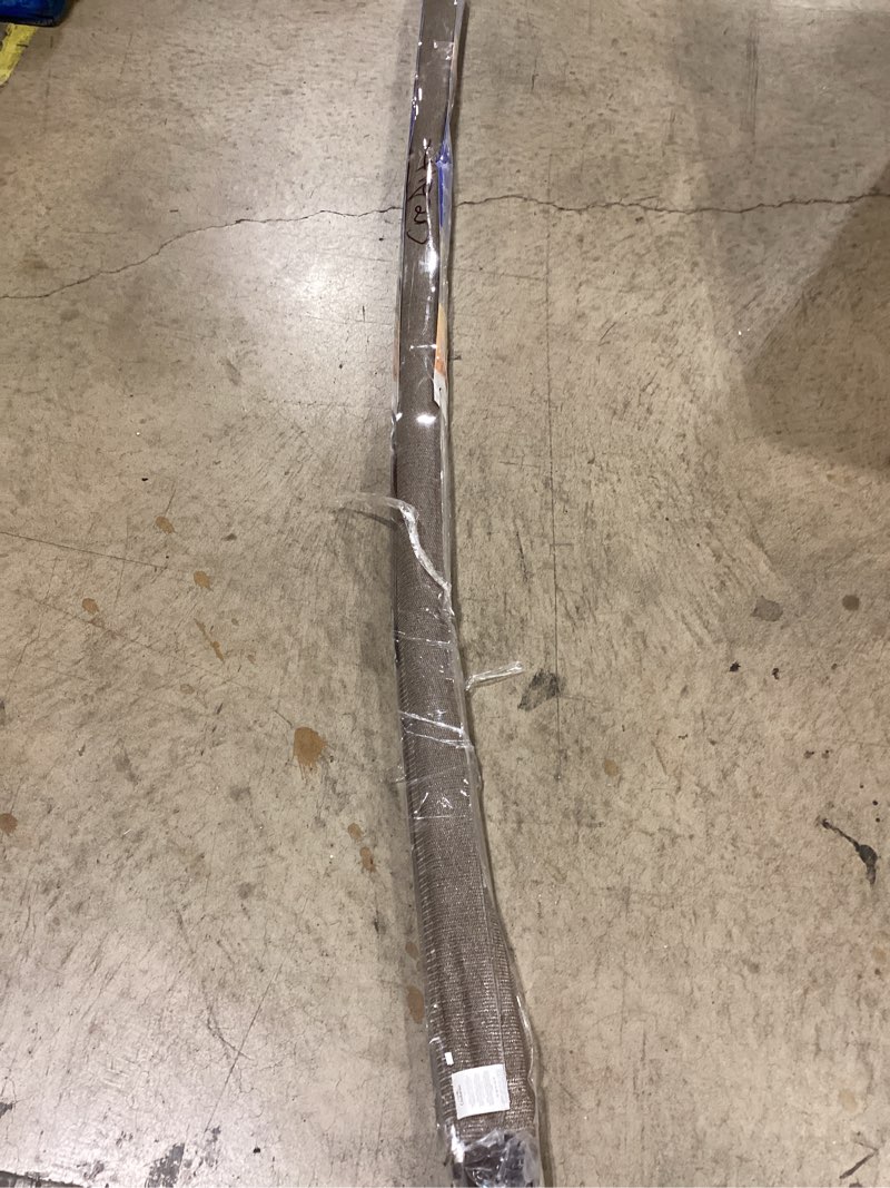 Condition photo showing Good Condition for chocolate cordless 95% uv block fade resistant fabric with heatshield exterior roller shade 96 in. w x 84 in. l