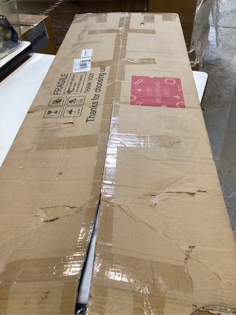 Condition photo showing Good Condition for hasipu door mirror full length, 51 x 16 inch full body wall mirror over the door hanging mirror for bedroom, living room, cloakroom black 51"l x 16"w