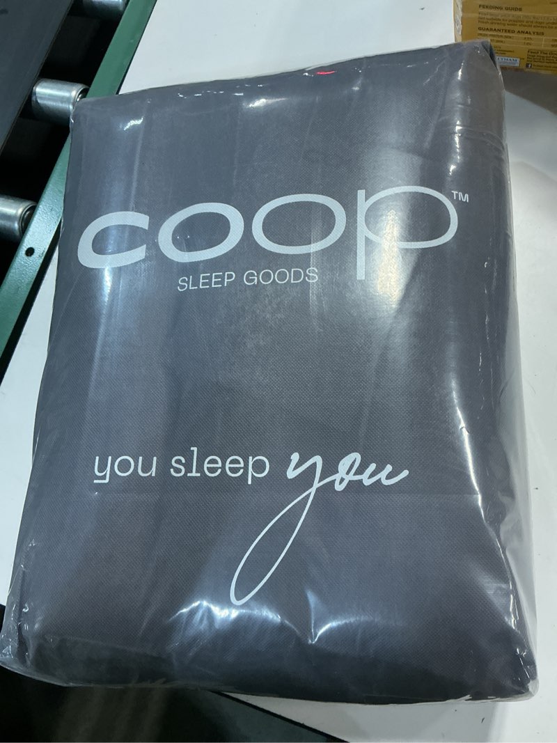 Condition photo showing New/Like New for coop home goods essence down alternative pillow set of 2, queen size, best pillows for sleeping, adjustable alternative to down pillows, luxury hotel pillow for back, stomach or side sleepers essence queen classic