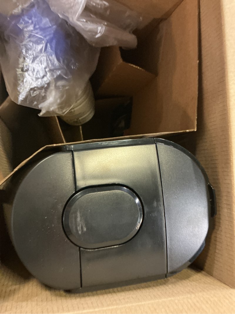Condition photo showing As Is for (incomplete ) sodastream terra sparkling water maker bundle withco2, bottle and pepsi + mountain dew drink mix, black