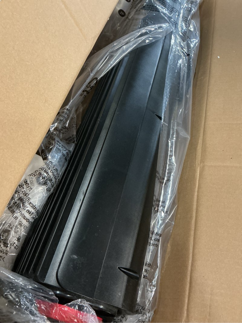 Condition photo showing As Is for goveelife black tower fan for bedroom, 36" smart floor fan with app/voice control, temperature sensor, 5 modes 8 speeds(25ft/s), 29db quiet oscillating fan for office, 24h timer, auto cooling
