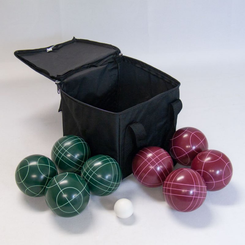 Replacement Bocce Ball Set with Carrying Case