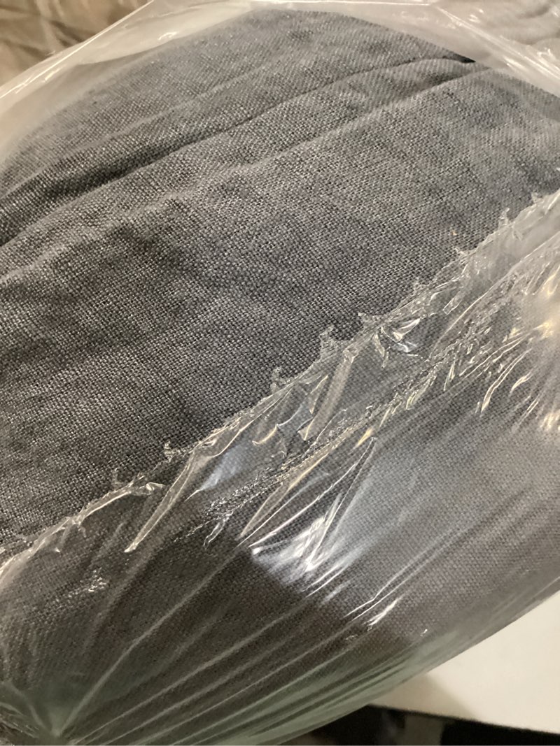 Condition photo showing Good Condition for european linen duvet cover set, full/queen, nightfall