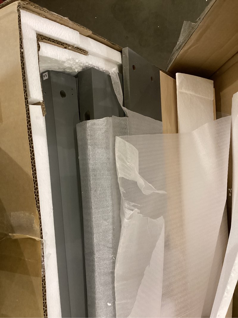 Full bed frame with bookcase & trundle