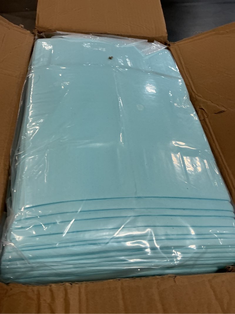 Condition photo showing Good Condition for puppy pads xl 28x34 [100-count] dog pads extra large 28" x 34" leak-proof dog pee pads - quick-dry puppy pee pads pet potty training - heavy duty super absorbent wee wee pads for dogs bulk -100 pack