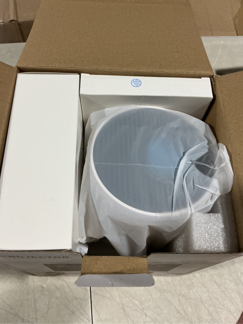 Condition photo showing Good Condition for [electric focus]mini portable projector with 4k support, bluetooth 5.4 wifi6, 5watt sound base speaker, 260 ansi, android 11, 210° rotation , auto keystone correction video projector hy300 plus hy300-plus