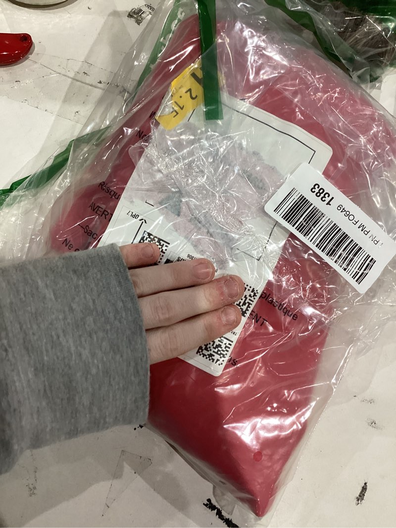 Condition photo showing As Is for NACOCO Large Dog Raincoat Adjustable Pet Water Proof Clothes Lightweight Rain Jacket Poncho Hoodies with Strip Reflective (XXXL, Red) 3X-Large (Pack of 1) Red