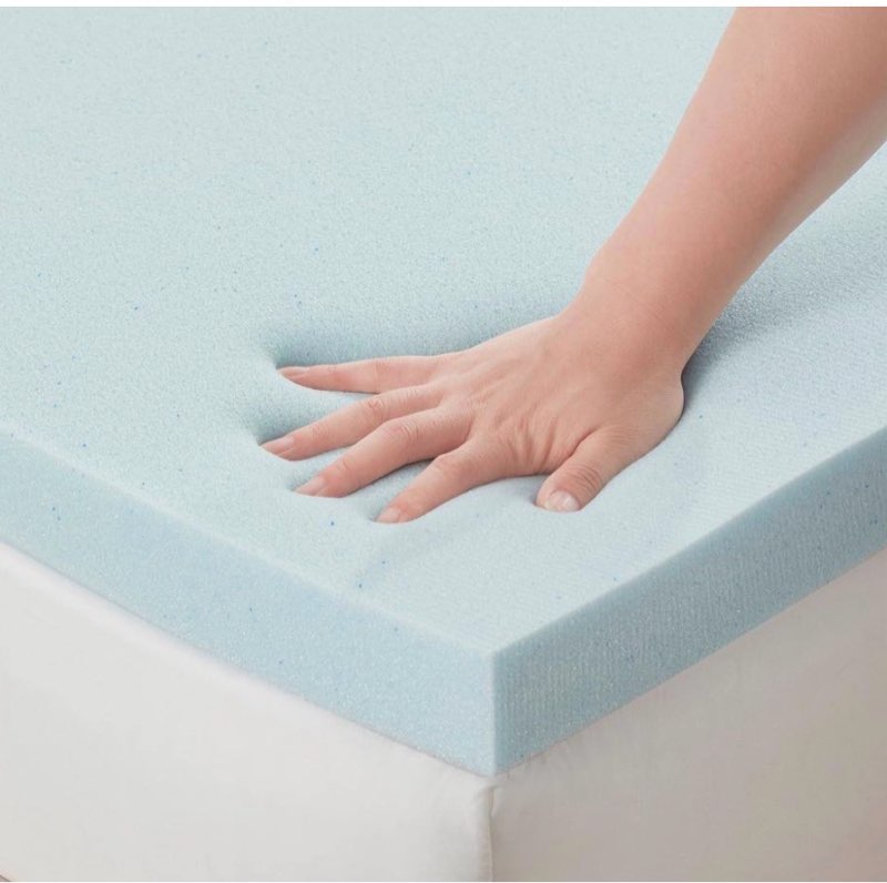 2 in.full gel memory foam mattress topper