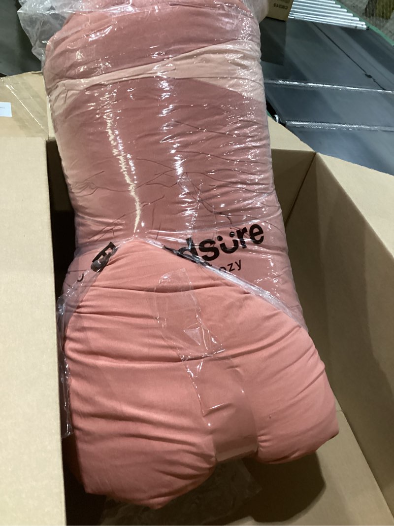 Condition photo showing Good Condition for Similar to stock photo!!! ,Comforter Duvet Insert - Quilted Comforter  Season Duvet, GentleSoft Down Alternative Bedding, Gifts for Women/Men, Dusty Pink, Queen