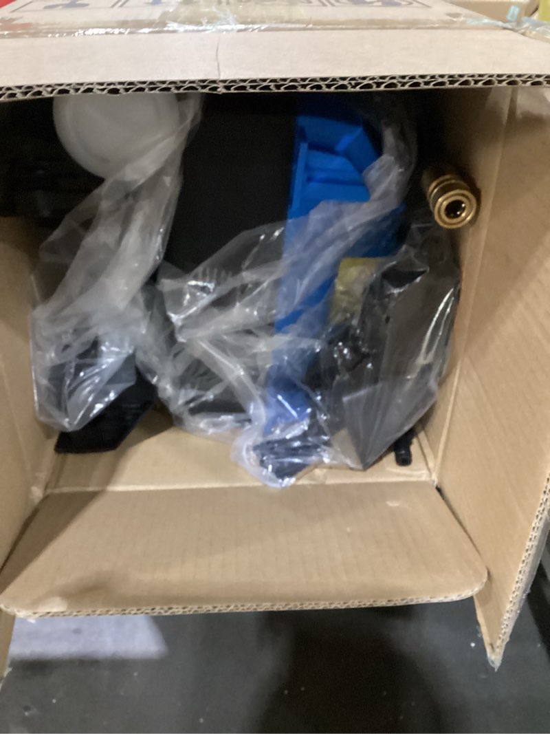 Condition photo showing New/Like New for FIOCCO Pressure Washer, 4800PSI Portable Power Washer with 35FT Cord, 20FT Hose for Cars, Driveways, Patios, Fences, Navy