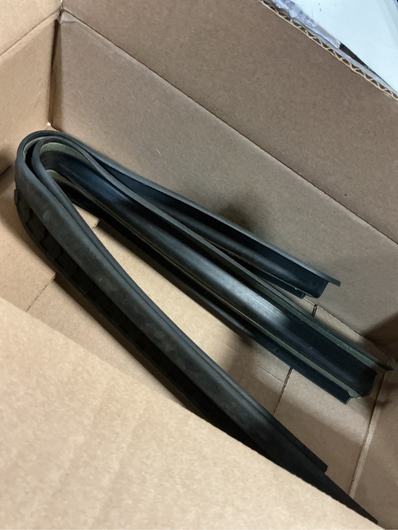 Condition photo showing As Is for jecar door sill guards door entry protectors exterior accessories for 1997-2006 jeep wrangler tj