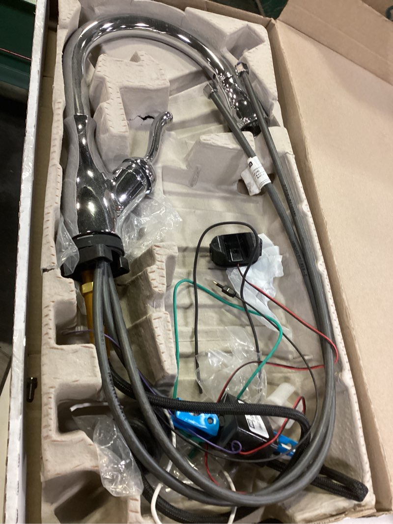 Condition photo showing As Is for Touch2O Technology Kitchen Faucet with Touchless Technology