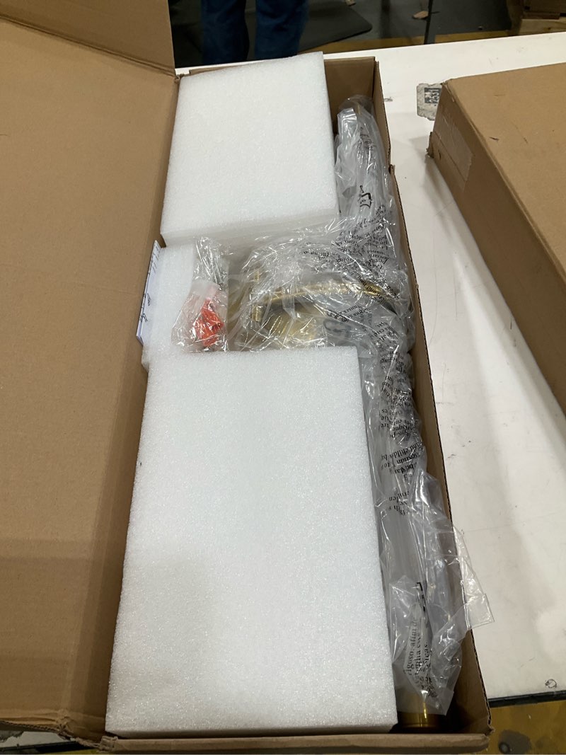 Condition photo showing Good Condition for hard-wired picture lights 23.62 inch dimmable led wall art lighting modern brass gallery light poster lights adjustable swing arm picture frame light for display art work,14w,2700k, warm white brass hardwired 23.62 inch dimmable