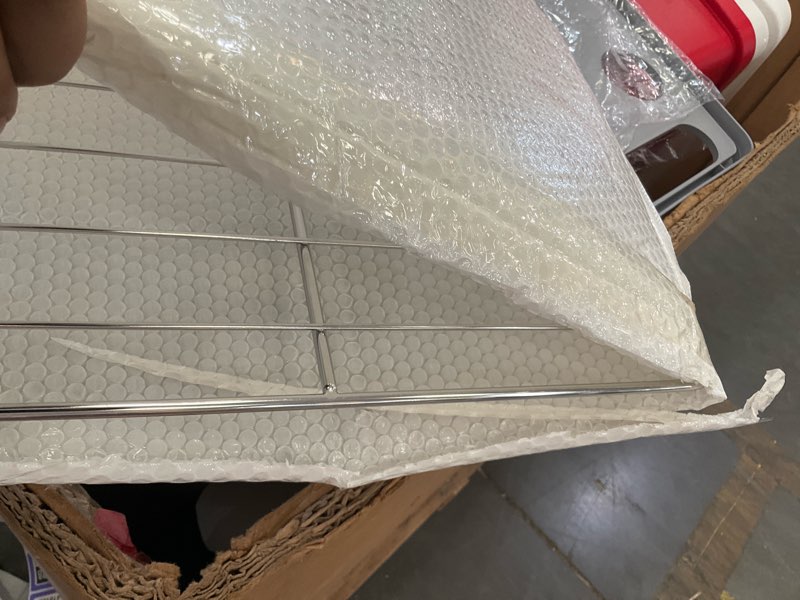 Condition photo showing Good Condition for wpw10179152 w10179152 range oven rack replacement for whirlpool oven part. wpw10179152 oven rack replaces wp4455488. 304 stainless steel wpw10179152 compatible with whirlpool oven accessories