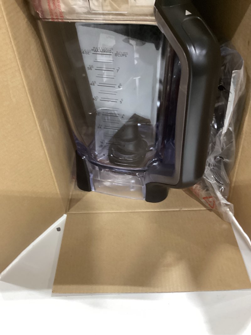 Condition photo showing As Is for Ninja BL610 Professional 72 Oz Countertop 1000-Watt Base and Total Crushing Technology for-Smoothies, Ice and Frozen Fruit, Black, Blender + Pitcher
