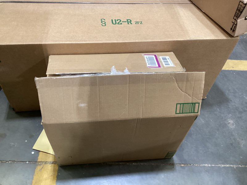 Condition photo showing As Is for Bedsure King Size Comforter Set, White Soft Prewashed Bedding for All Seasons, 3 Pieces GentleSoft™ Warm Down Alternative Bed Set, 1 Lightweight Comforter (104"x90") and 2 Pillowcases (20"x36")