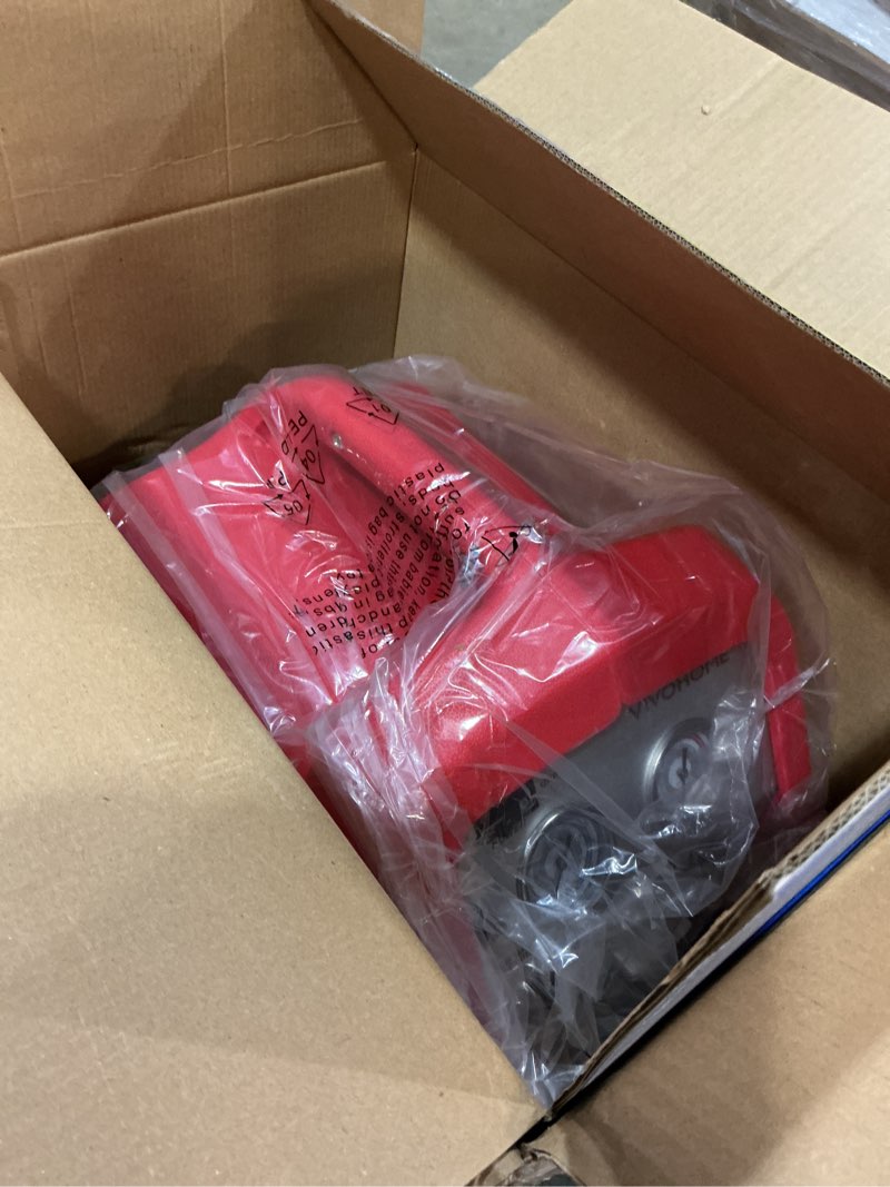 Condition photo showing Good Condition for vivohome 110v 1/2 hp 5cfm 2 stage hvac vacuum pump and 4 way ac manifold gauge set kit with leak detector 5ft hoses for r134a r12 r22 r502 r410a auto air conditioning refrigeration recharging, red red 5 cfm