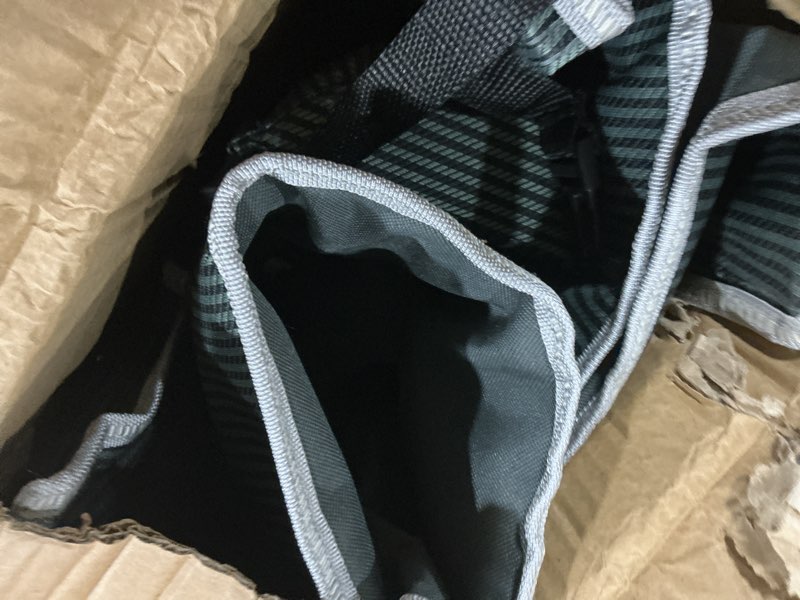 Condition photo showing Good Condition for similar to stock photo yellow jacket folding camping cot for adults,600lbs max load,28\" wide sleeping cot with removable thick mattress portable foldable camping bed with carry bag for camp,home,office,travel,black
