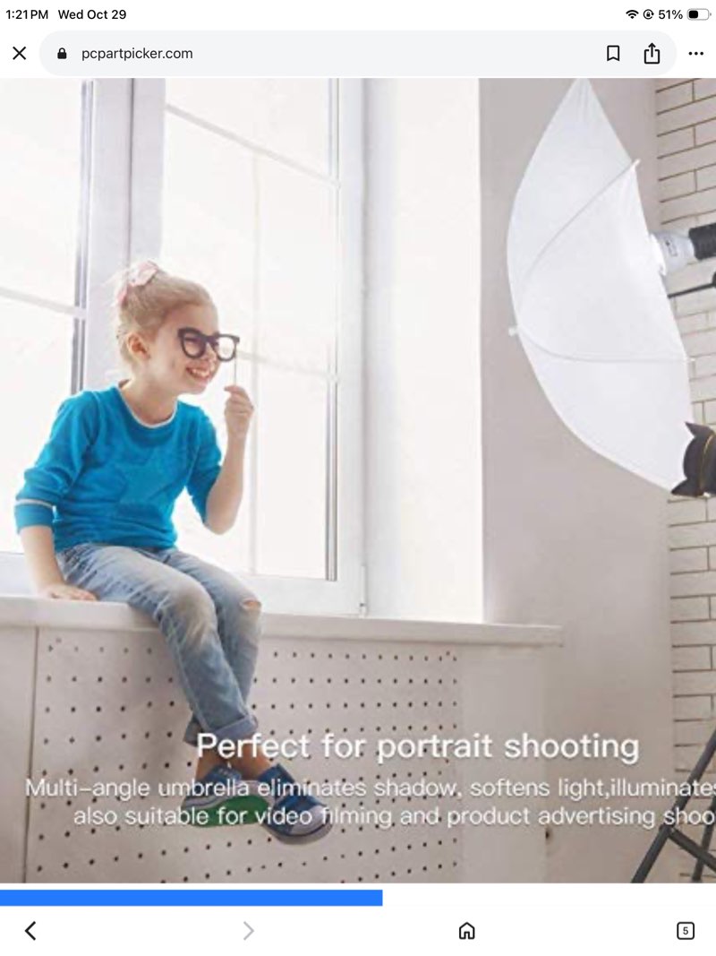 ESDDI Lighting Kit Adjustable Max Size 2.6Mx3M Background Support System 3 Color Backdrop Fabric Photo Studio Softbox Sets Continuous Umbrella Light Stand with Portable Bag