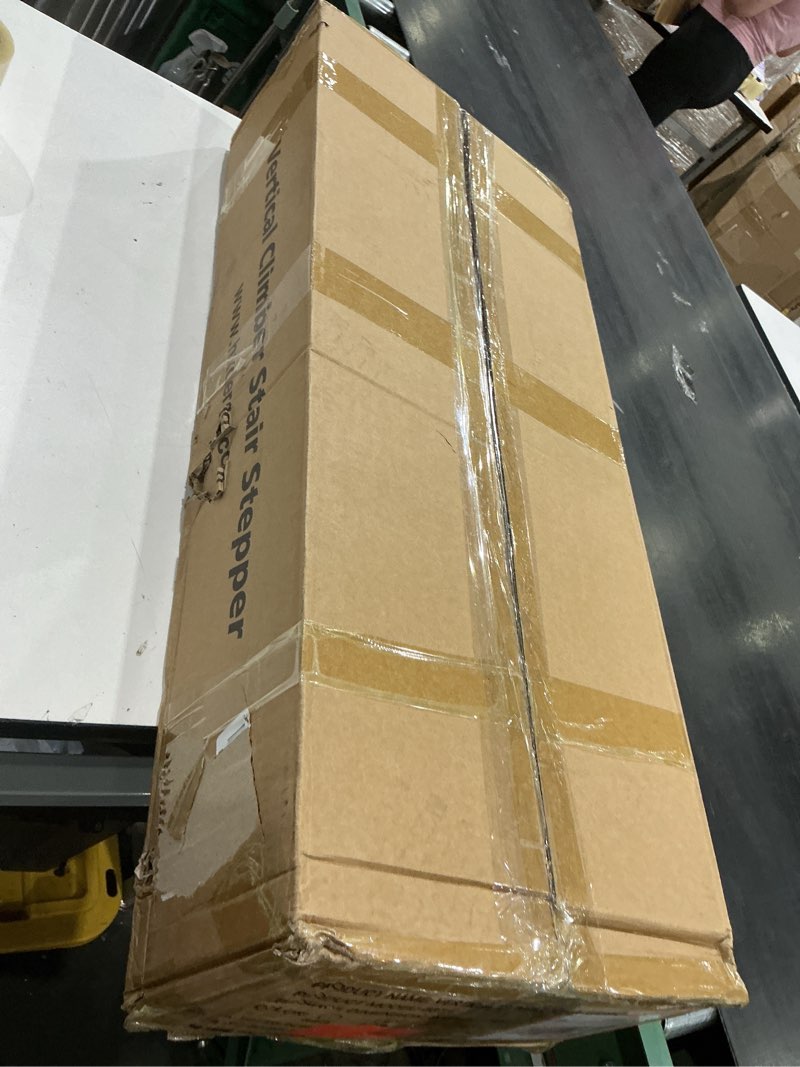 Condition photo showing Good Condition for vertical climber sport exercise machine,foldable stair stepper machine with lcd,full body workout machine,easy to assemble,for home gym full body workout folding fitness step