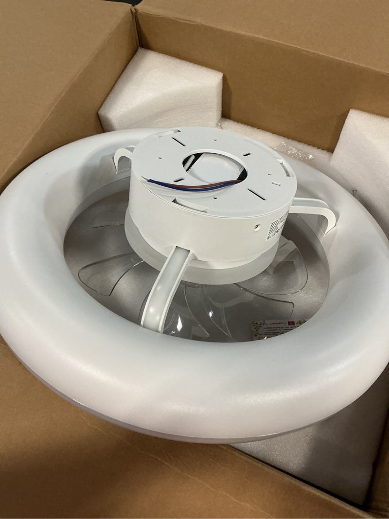 Condition photo showing Good Condition for 19.68" led ceiling fan light