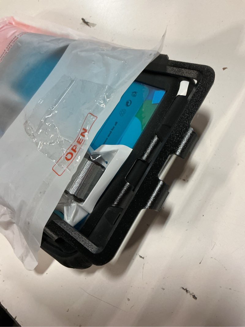 Condition photo showing Good Condition for seymac stock case for samsung galaxy tab a11 8.7'', full-body drop protection case with screen protector pencil holder [360° rotating hand strap] &stand, black a11 8.7'' black
