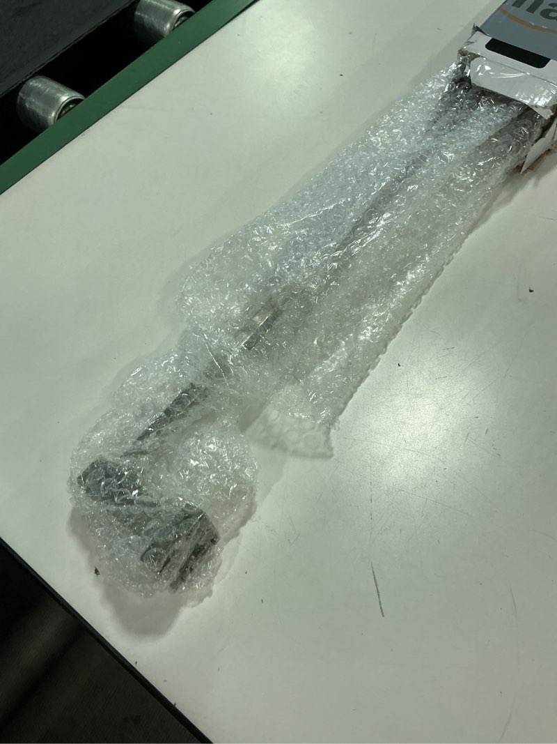 Condition photo showing As Is for Delta Faucet Velum 24-Inch Single Towel Bar, Brushed Nickel Bathroom Towel Holder, Wall Mounted Towel Rack, Towel Hanger, Stainless IAO20824-SS 24" Stainless