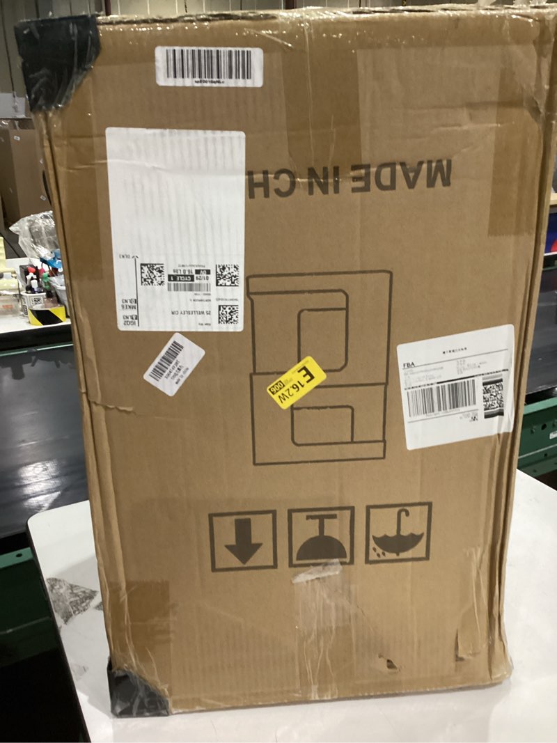 Condition photo showing Good Condition for Modern Side Table, Metal Bedside Table Living Room, 3 Tier end Tables with Storage,Nightstand for Small Spaces, Living Room, Bedroom, Sturdy, No Assembly Required Black