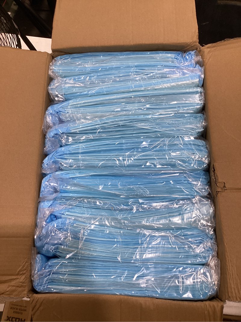 Condition photo showing New/Like New for medline light absorbency underpad, 17" x 24", 300 count, disposable chucks, bed, furniture & surface protection, for kids, adults, elderly, puppy pad, changing pad, incontinence pee pad 25 count (pack of 12)