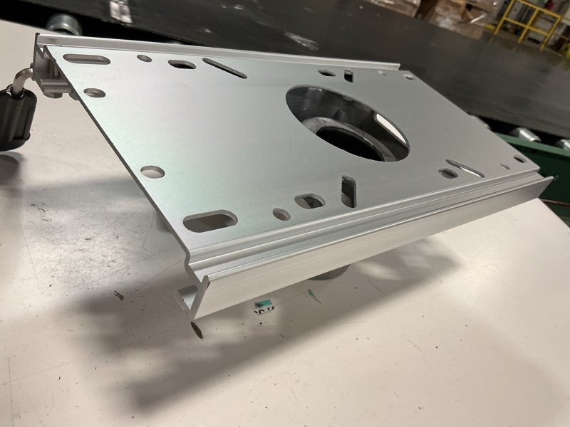Condition photo showing As Is for aluminum boat seat pedestal (fore&aft seat slide with locking seat mount) | suitable for fit 2-7/8 inch diameter pedestal post