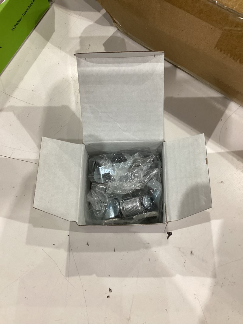 Condition photo showing New/Like New for cylinnda cabinet locks (3 pack, zinc alloy), keyed alike cam lock for tool box, rv storage, mailbox, 5/8" 3 pack 5/8 inch