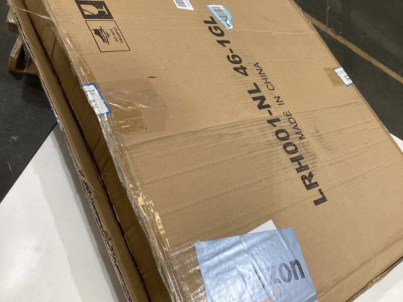 Condition photo showing Good Condition for Greenstell Laundry Hamper with Wheels, No Install Needed, 90L Divided Handwoven Hampers & 2 Removable Liner Bags, Synthetic Rattan Clothes Laundry Basket with Lid & Handles, Foldable Hampers Natural Natural 90L: 18.3x13.5x26.4 Inches