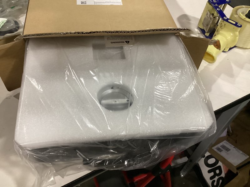 Condition photo showing New/Like New for kyodoled safe box with digital keypad lock, lock box with code for personal items, metal security box for cash, passport, jewelry, ideal for home, office, garage sale, 11.8'' x 9.4'' x 3.5'', black