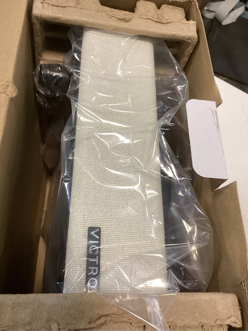 Condition photo showing Good Condition for Victrola Eastwood II Record Player with Speakers – Bluetooth 5.1 and Vinyl Stream Technology, Vintage Style 3-Speed Vinyl Player, Audio Technica AT-3600LA Cartridge (Oak) Oak Eastwood II