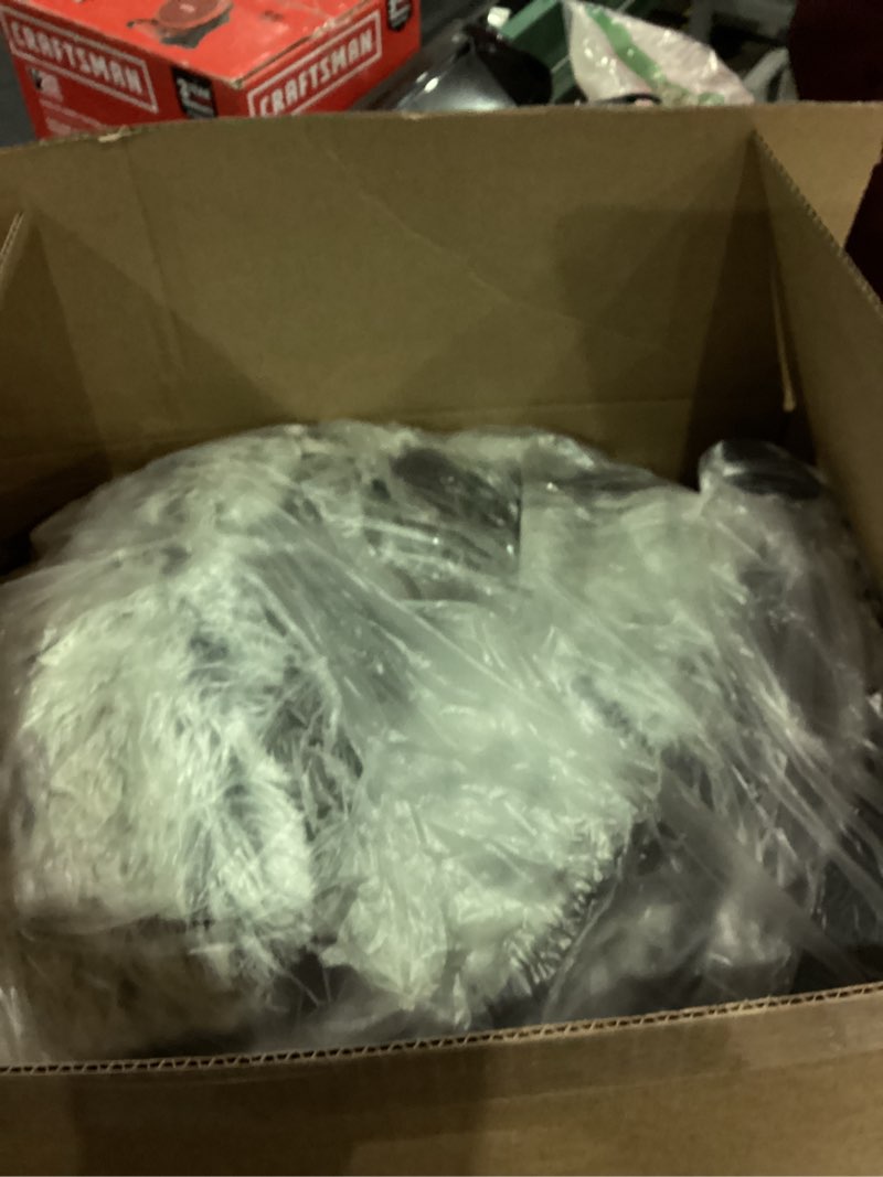 Condition photo showing As Is for EHEYCIGA Fluffy Dog Crate Bed for Extra Large Dogs, Plush Faux Fur Pad, Calming Anti Anxiety XL Bed for Crate, Washable Soft Warm Dog Mat with Non-Slip Bottom, Grey 41.3 x 27.5 Grey