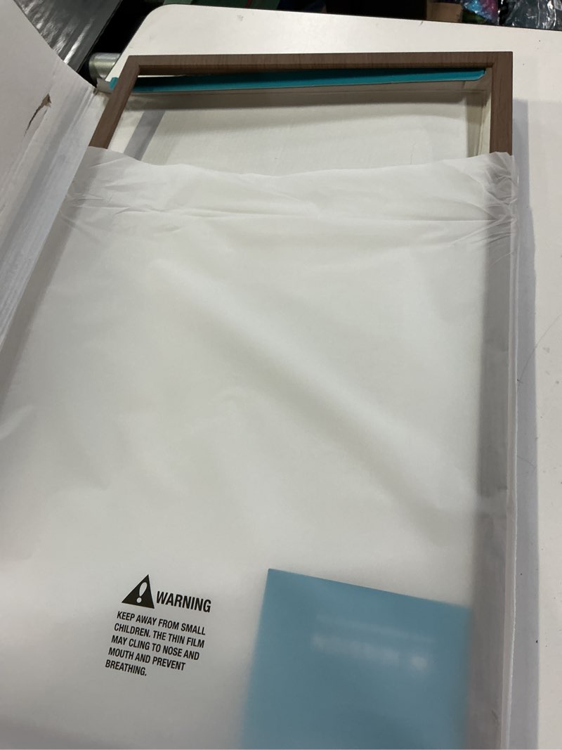 Condition photo showing Good Condition for made for amazon frame for echo show 21 (2024 release) light brown