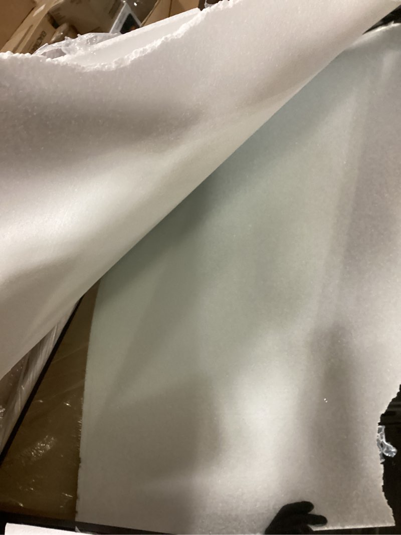 Condition photo showing Good Condition for Bathroom Vanity Mirror for Wall, 2 Pack 36" x 24" Metal Framed Rectangular Bathroom Wall Mirror for Over Sink, HD Shatterproof Glass, Hangs Horizontally or Vertically(Black) Matte Black 36''x24''-2PCS