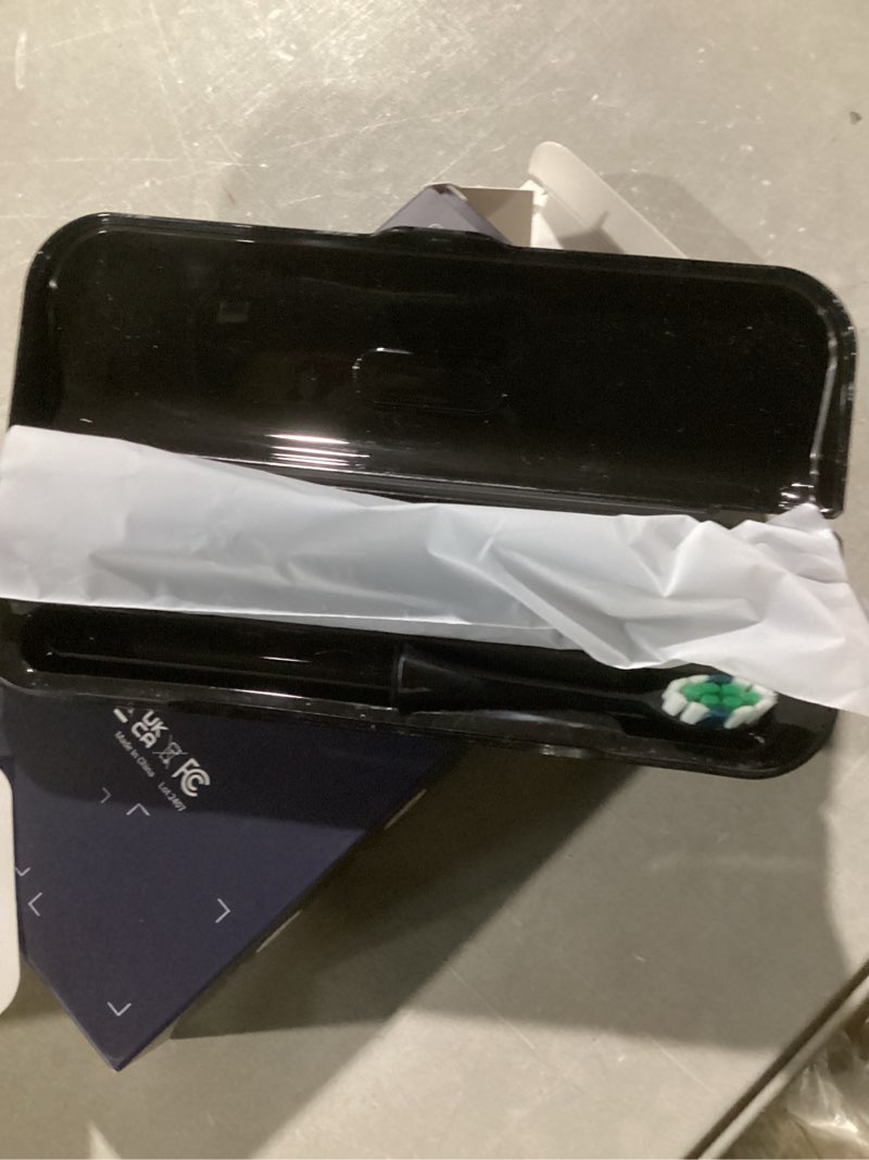 Condition photo showing Good Condition for Rtauys S5 Upgraded Sonic Electric Toothbrush for Adults and Kids Ages 12+ with 8 Brush Heads, IPX7 Travel Toothbrush with Case, 2.5 Hours Charge for 120 Days, 5 Modes with Built-in Smart Timer Black Sonic Black