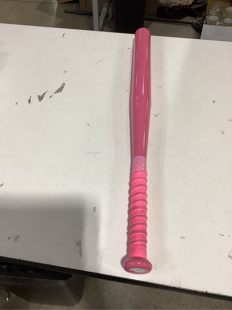 Condition photo showing Good Condition for aluminum baseball bat - 28-30 inch 35 oz - softball, self defense, batting practice, pickup games and home security - metal tball bat pink 28 inch