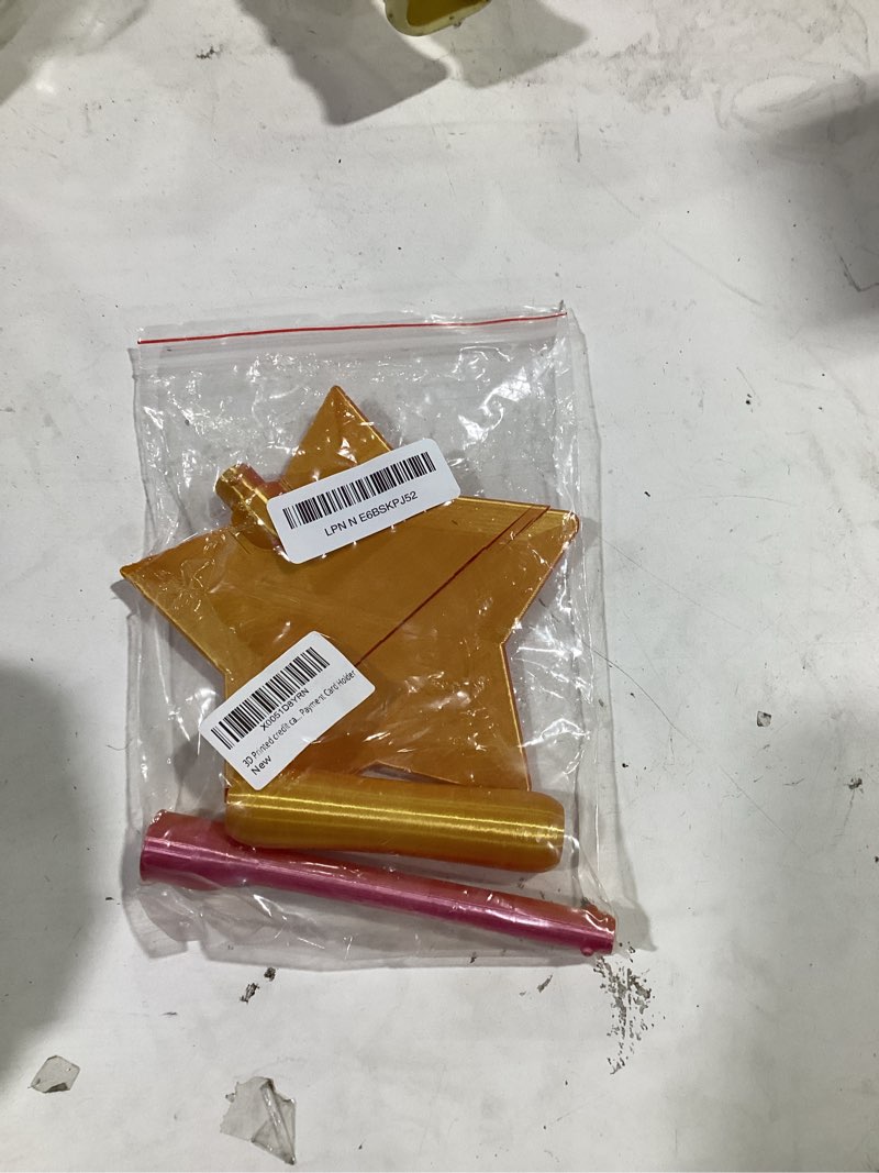 Condition photo showing Good Condition for credit card wand, fairy pay wand, 3d printed tap to pay-contactless payment holder, suitable scenarios for card payment(pink gold)