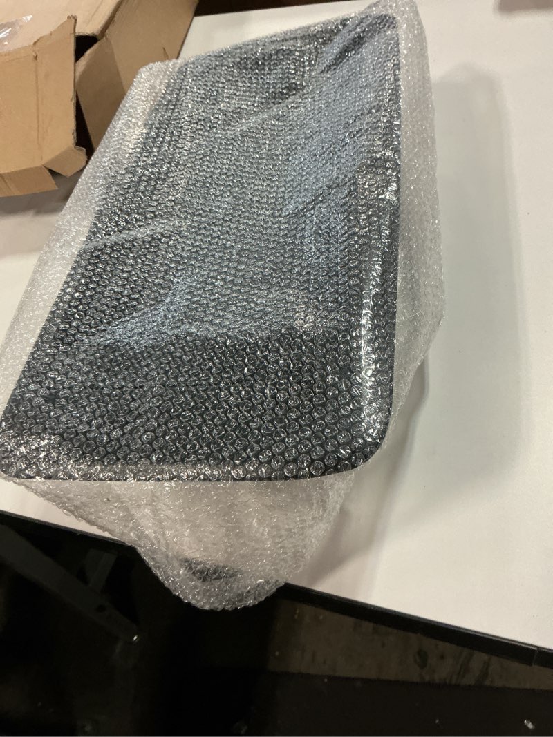 Condition photo showing New/Like New for JDMSPEED Exterior Rear Door Handle Compatible with 1996-2015 Chevy Express GMC Savana 1500 2500 3500 Van License Plate Bracket Holder Black Plastic Replaces 25989400, 15167638, 15269298