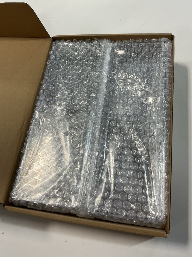 Condition photo showing New/Like New for Tatuo 2 Pcs Cable Organizer Box with Wire Ties, Plastic Cord Storage Box with Lid, Electronics Organizer for Home Office Desk Organizers and Accessories (Clear) 2 Clear