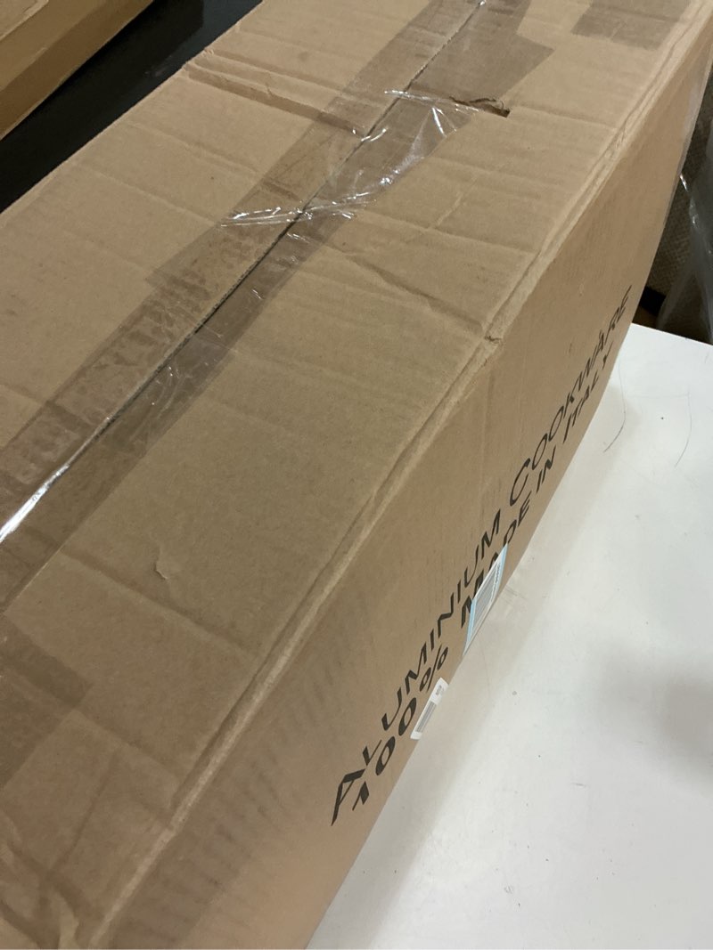 Condition photo showing Good Condition for 12Pcs Cookware set, Made in Italy pots and pans set, Nonstick kitchen set, Greblon nonstick coating, Healthy & PFOA/GenX-free, Oven-safe baking pans, Grey (12 Piece)