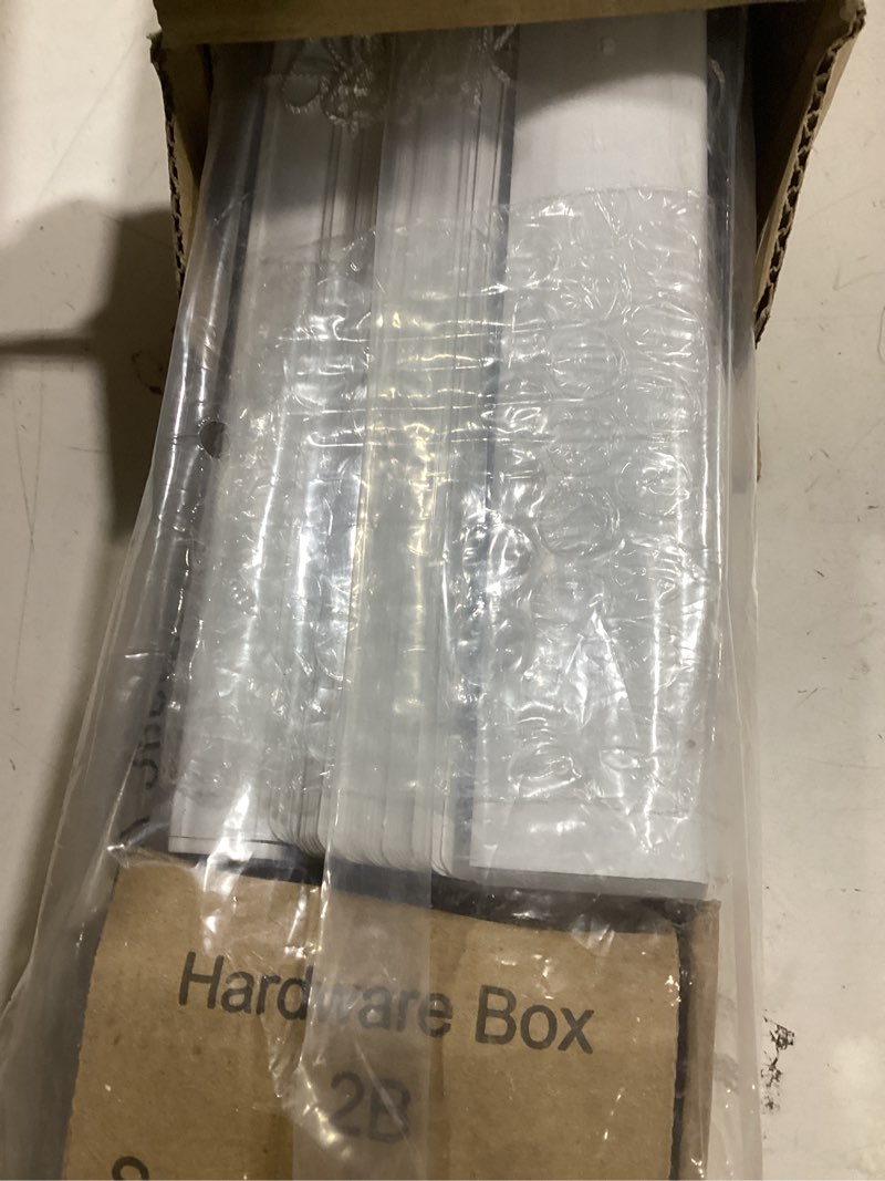Condition photo showing Good Condition for LazBlinds Cordless White 1" Room Darkening Vinyl Mini Blinds, 29" W X 48" H Horizontal Window Blinds for Home, Cordless Shades for Indoor Windows White 29"W X 48"H