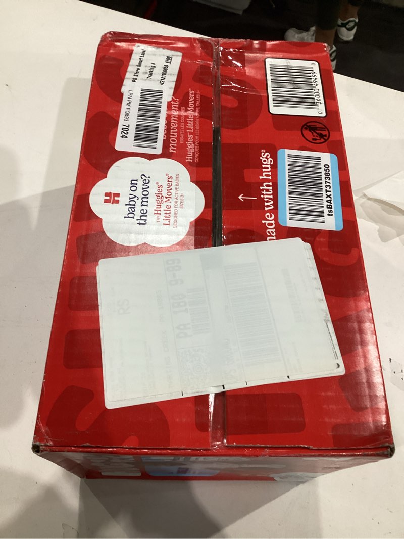 Condition photo showing New/Like New for huggies size 2 diapers, little snugglers baby diapers, size 2 (12-18 lbs), 84 count, packaging may vary size 2 84