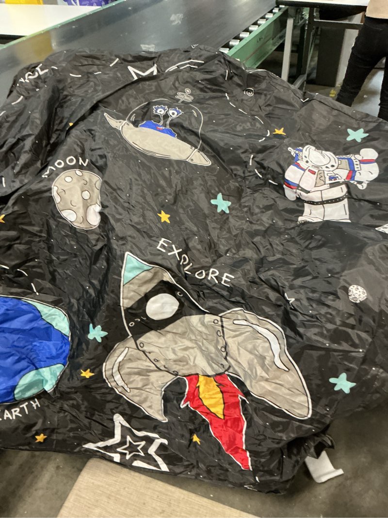 Condition photo showing Good Condition for regalo outer space my cot and my tent portable play tent and cot bundle, includes regalo my cot, indoor & outdoor, carry case included
