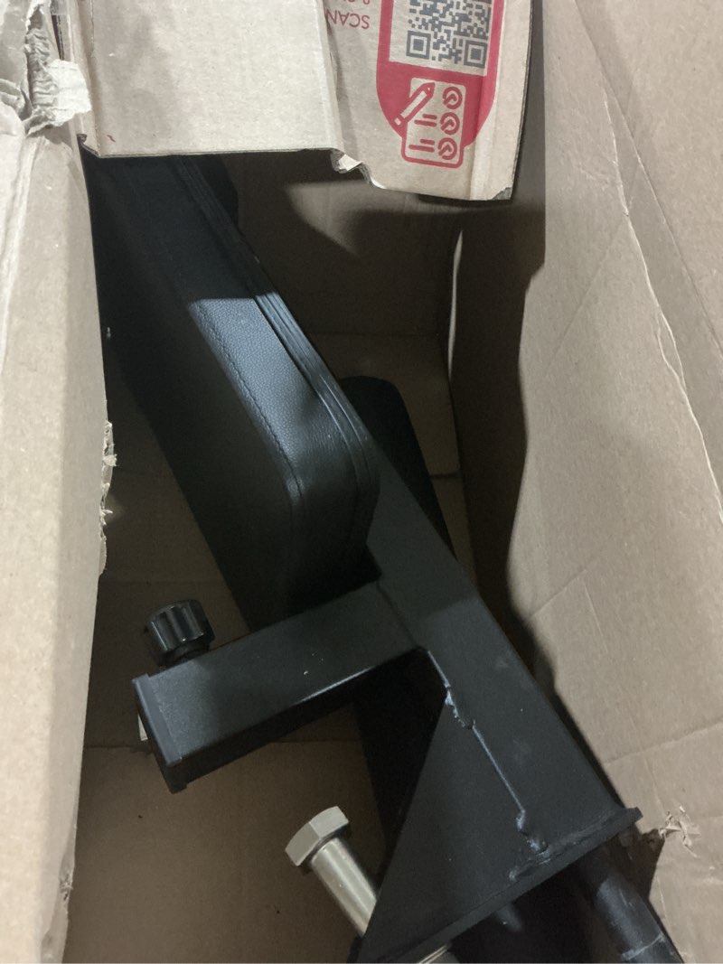 Condition photo showing As Is for LAT Pull Seat - Adjustable Pull Down Seat Attachment -Converts Machine into LAT Pulldown Station