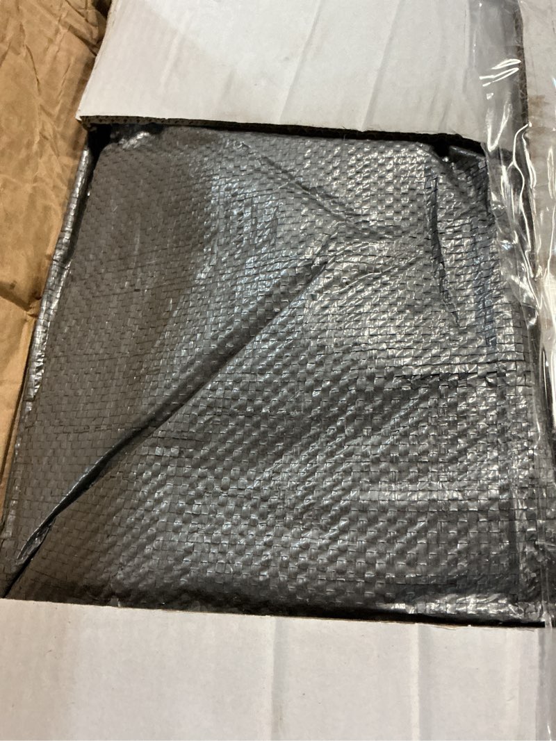 Condition photo showing Good Condition for Robelle 12 x 24 ft Heavy Duty Silver Winter Oval Pool Cover for Above Ground Pools, 4 ft Overlap (16 x 28 ft Cover Size), Solid 8 x 8 Scrim, 2.36 oz/yd2, 10-Year Warranty, Style: 551224-4-ROBA Heavy Duty 12 x 24-ft. Pool